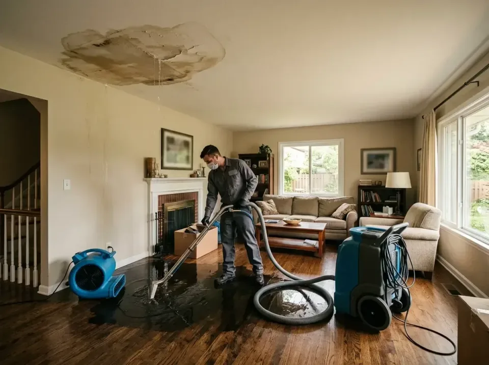 attic-pipe-burst-ceiling-drip-008 — frequently asked questions, Water Damage Restoration & Carpet Care in Hazlehurst, MS